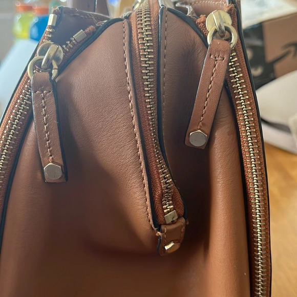 Rebecca Minkoff Perry Satchel in Butter Rum - Picture 4 of 8